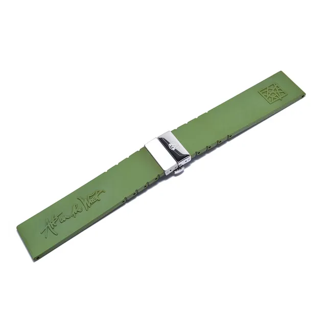 alexander-shorokhoff-kautschukband-gr-n-uhrenarmband image 1
