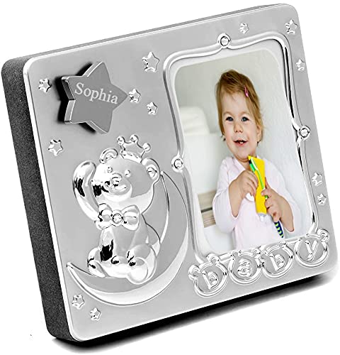 brillibrum-bilderrahmen-mit-spieluhr-versilbert-baby-foto-9x13-cm-twinkle-star-m image 6