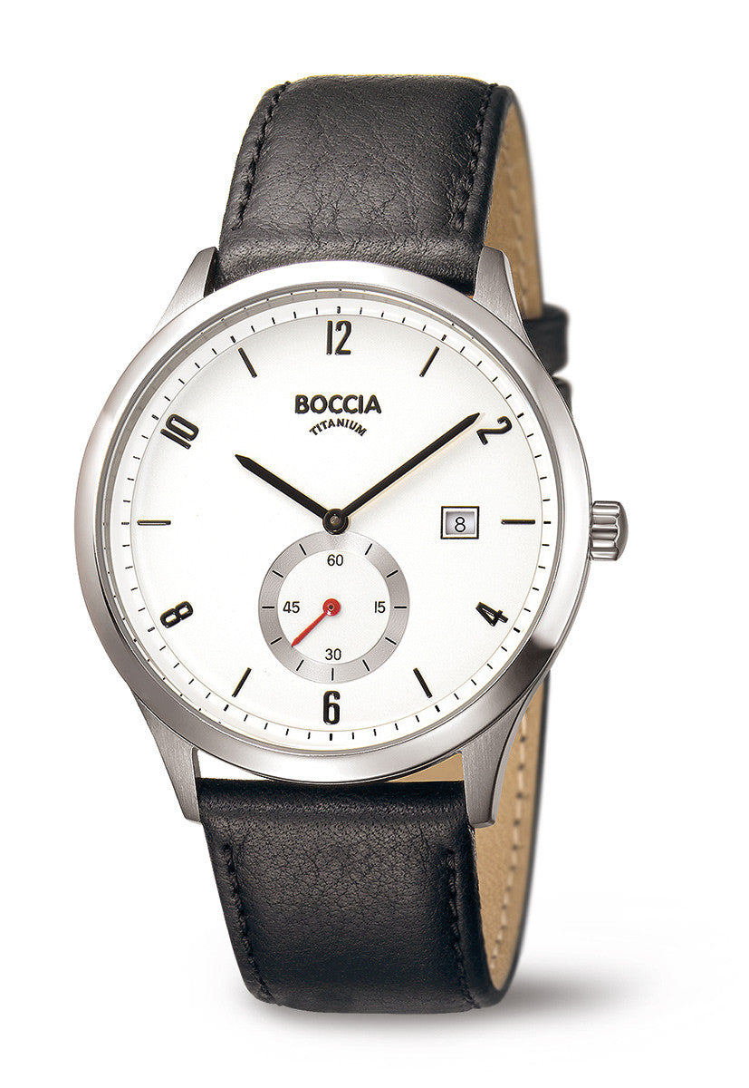 boccia-3606-01-titan-herren-uhr-wei-42-mm-datum image 3