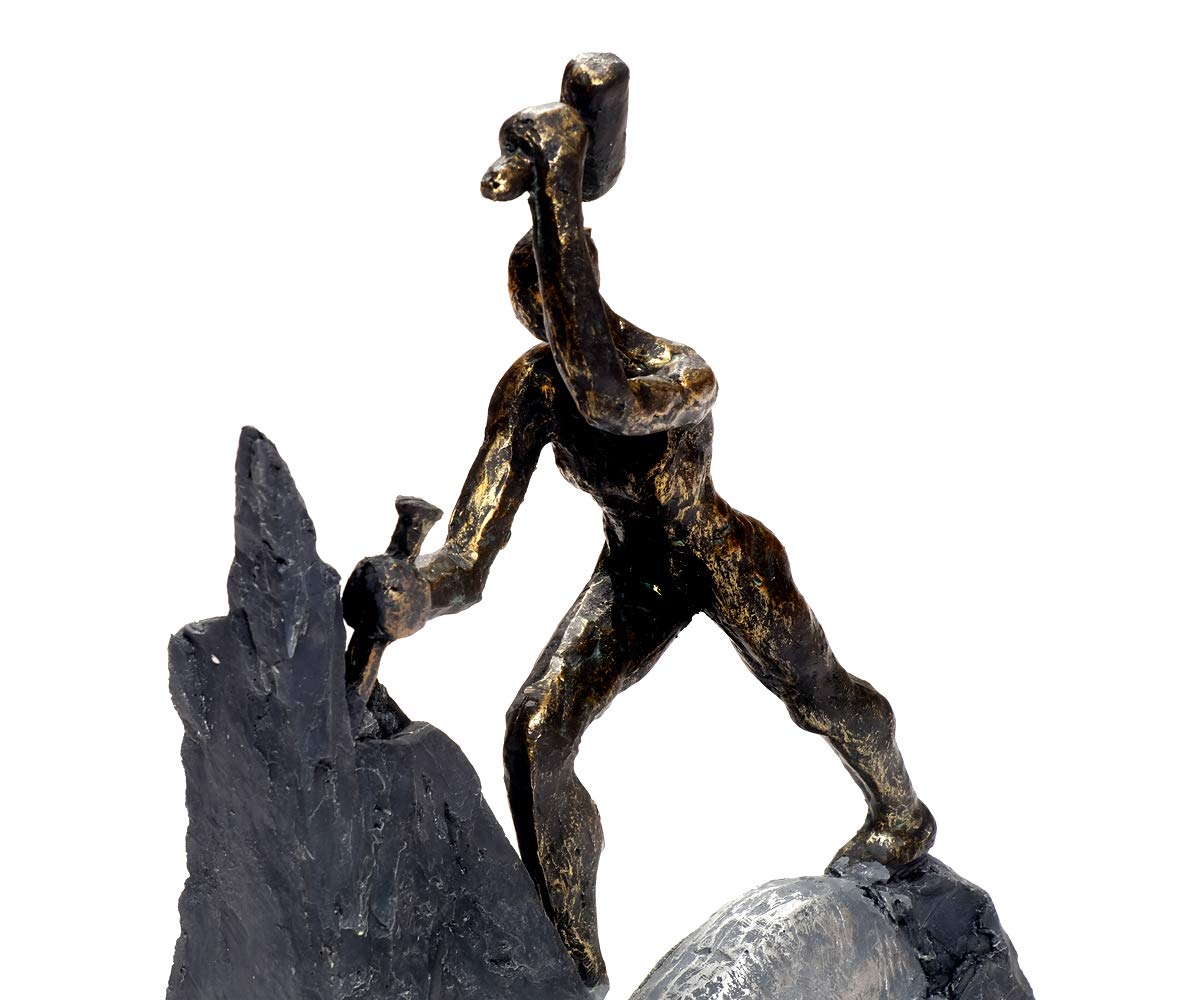 brillibrum-herz-skulptur-polystone-bronzefarben-37-cm-love image 4