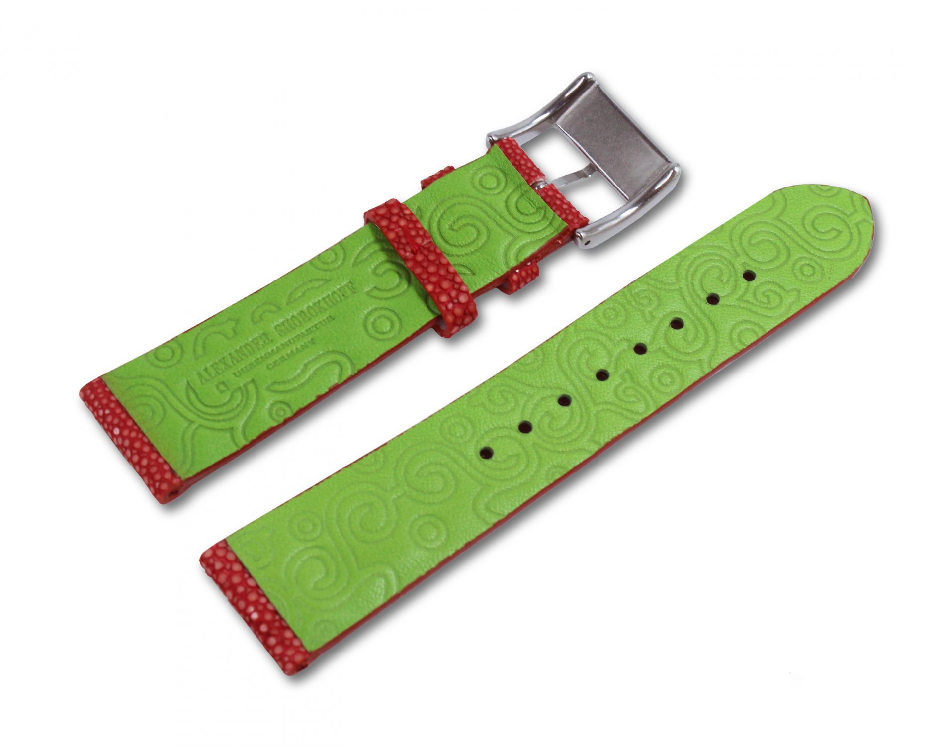 alexander-shorokhoff-perlrochenband-rot-20-mm image 2
