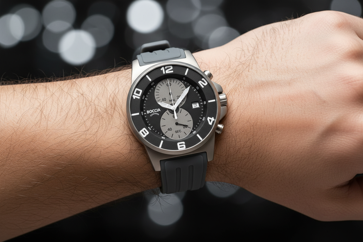 boccia-id-titanium-herren-chronograph-3777-28-45-mm image 2