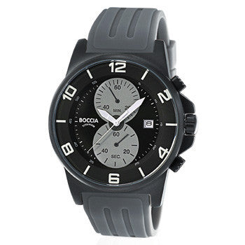 boccia-id-titanium-3777-07-herren-chronograph-titan-kautschuk-45-mm image 1
