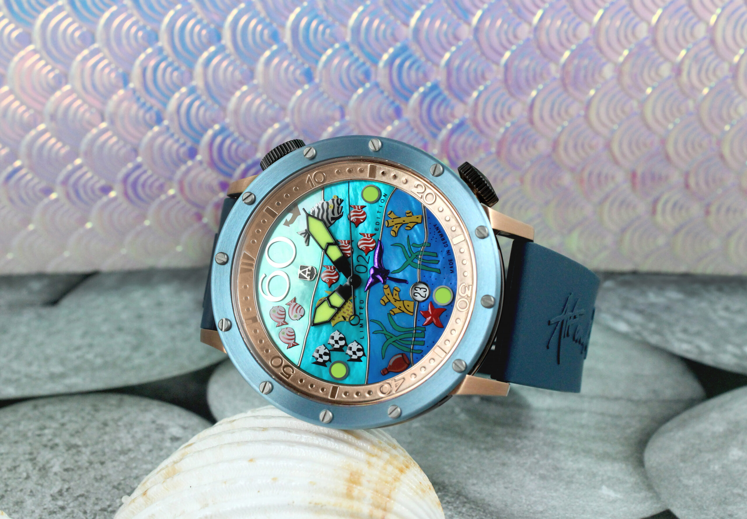 alexander-shorokhoff-flensi-blau-limitierte-taucheruhr image 2