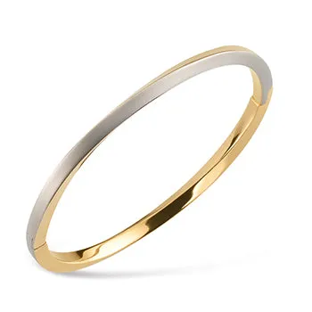 boccia-03011-02-titanium-armreif-twisted-goldplattiert image 1