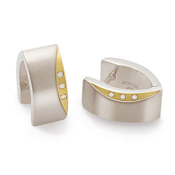 boccia-05002-04-titan-ohrringe-mit-gold-und-3-diamanten image 1