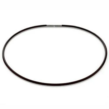 boccia-titanium-kette-0827-01-kautschuk-3-mm-schwarz image 1