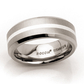 boccia-0108-02-titanring-7mm-mit-silberlinie image 1