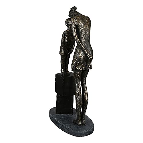 brillibrum-skulptur-mutter-mit-kind-bronzefarben-polyresin-28-cm image 6