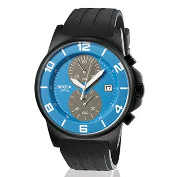 boccia-3777-15-herren-id-titanium-chronograph-jeansblau-45mm image 1