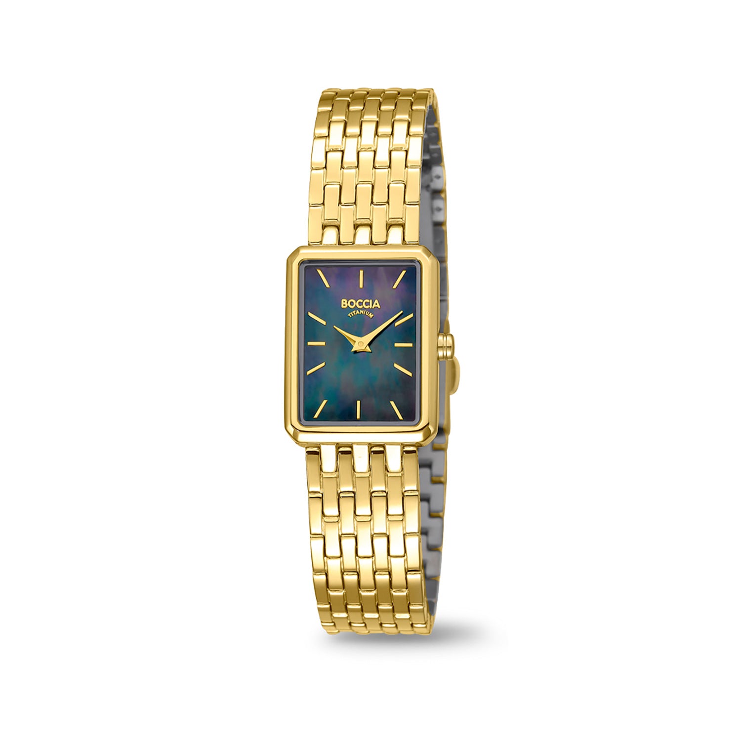 boccia-3383-02-damen-armbanduhr-titan-gold-perlmutt-19-2mm image 1