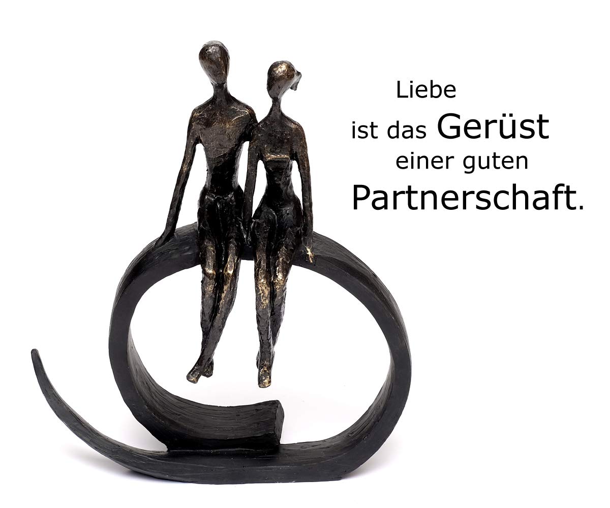 brillibrum-skulptur-liebespaar-bronze-polyresin-35-cm image 3