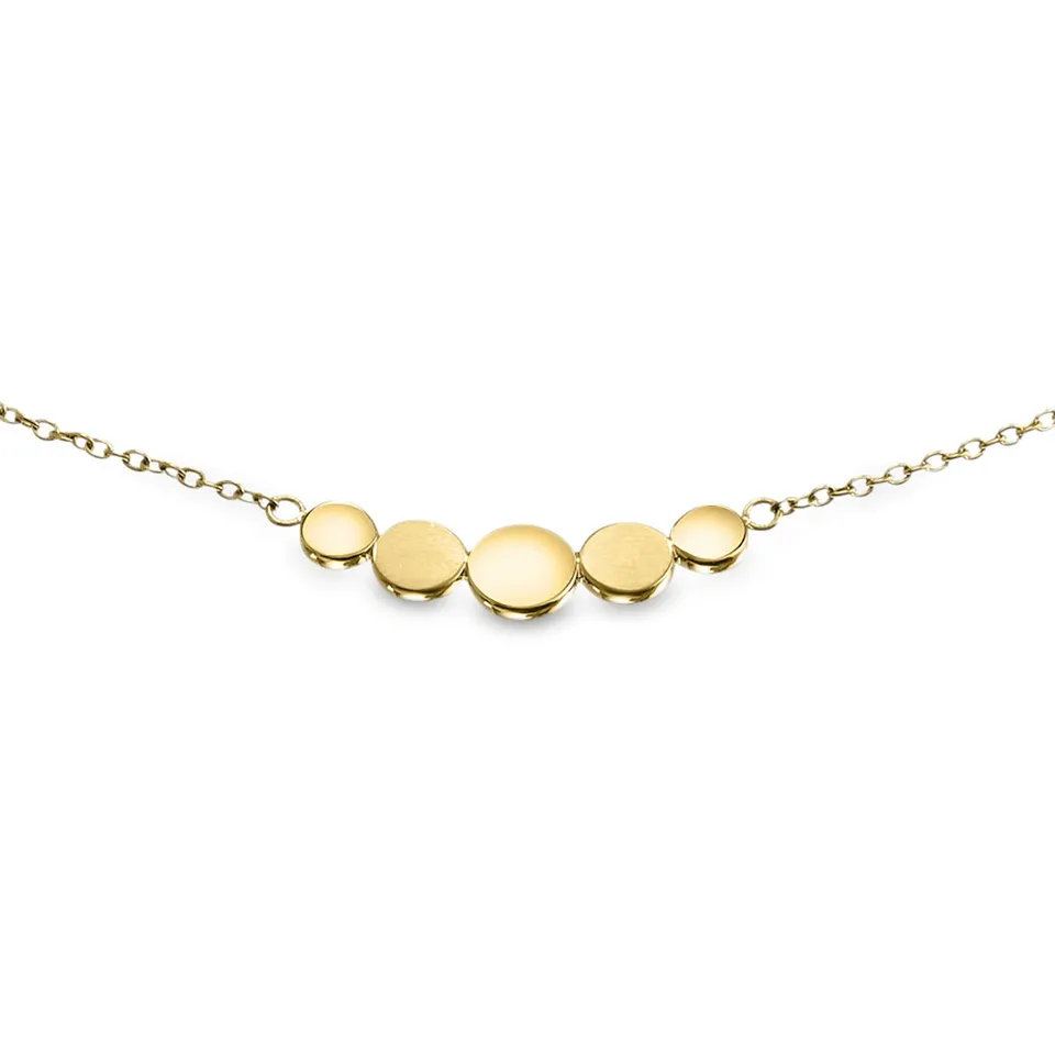 boccia-08031-02-titan-halskette-gold-kreise-44cm-5cm image 1