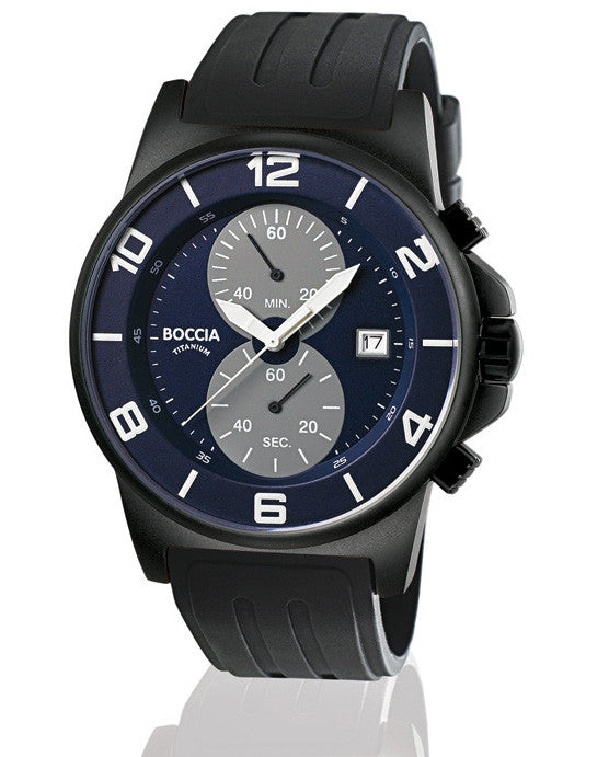boccia-id-titanium-3777-13-herren-chronograph-45-mm-kautschuk image 2