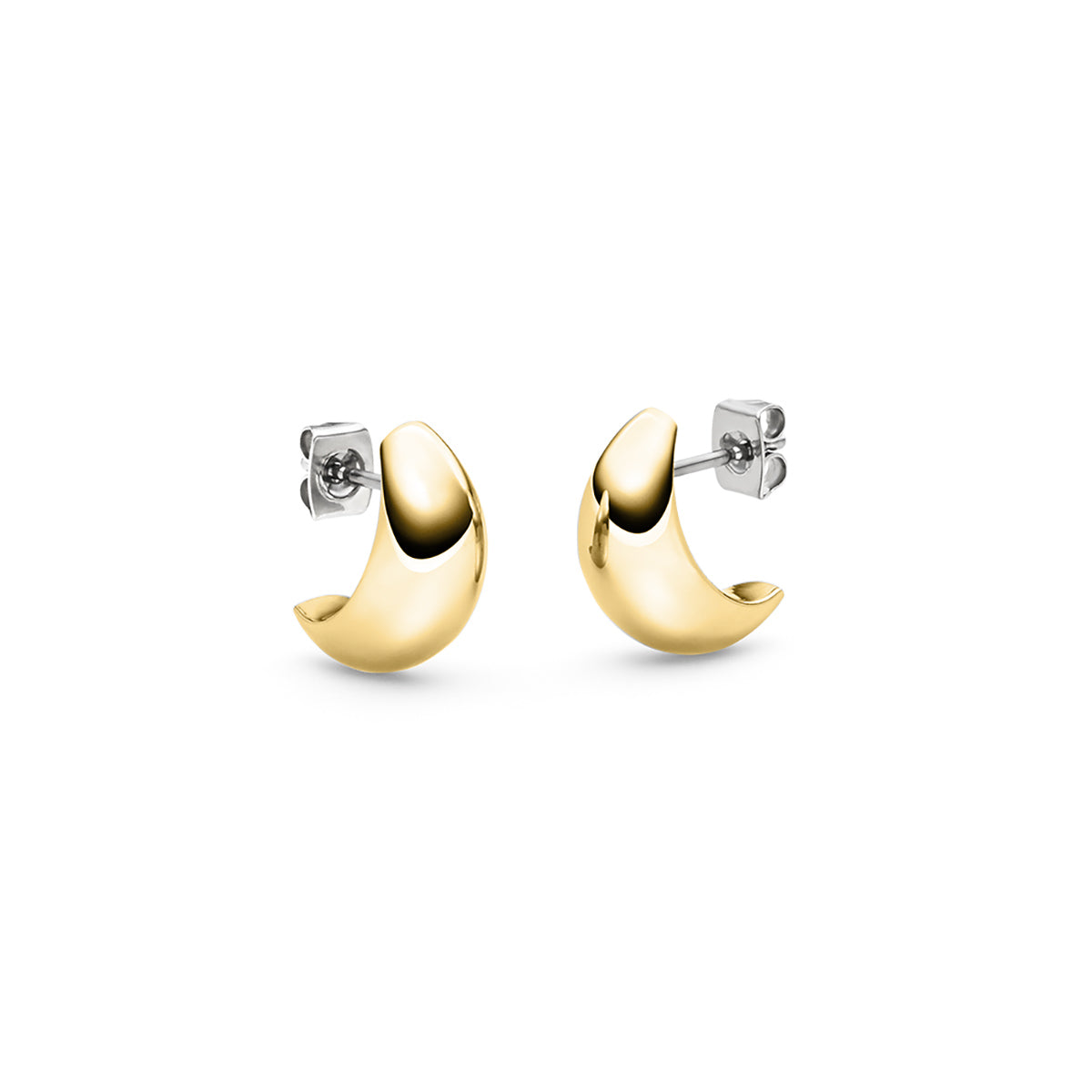 boccia-05089-02-titan-ohrstecker-gold-halbmond-7x11-mm image 2