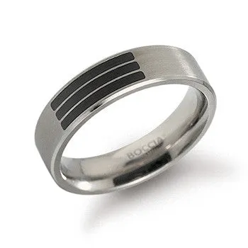 boccia-0101-16-titan-ring-6mm-mit-schwarzer-emaille image 1