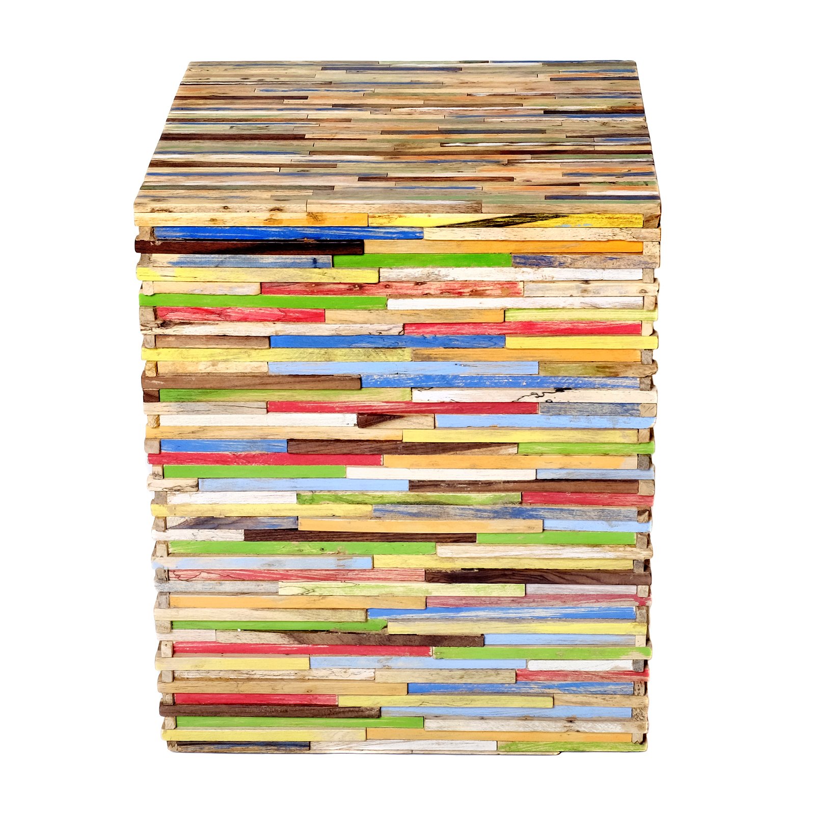 brillibrum-beistelltisch-holz-echtholz-upcycling-45-x-36-x-36-cm-bunt image 4