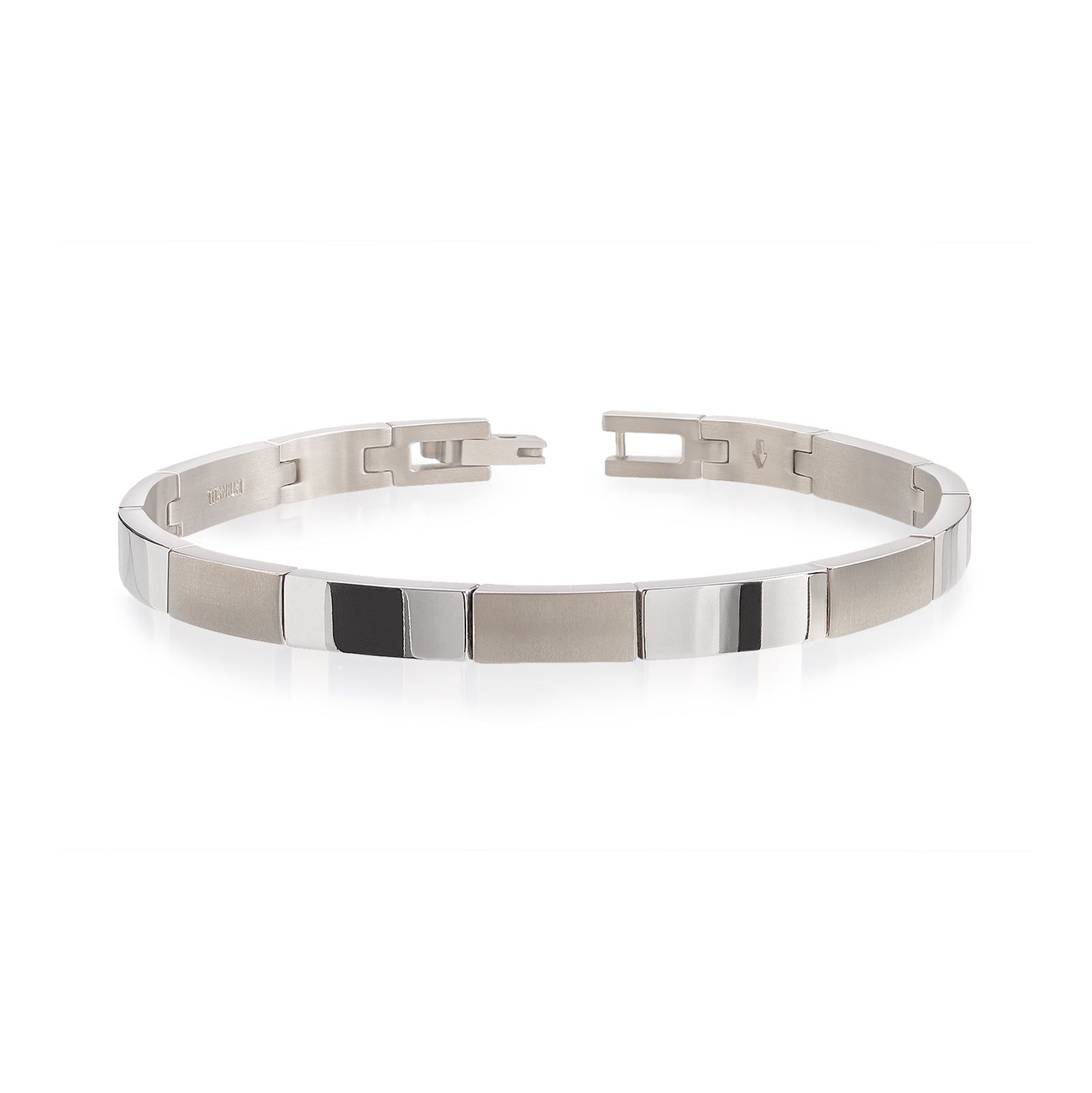 boccia-03036-01-titangliederarmband-poliert-geb-rstet-20cm image 1