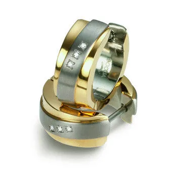 boccia-0560-04-titan-creolen-gold-mit-6-diamanten image 1