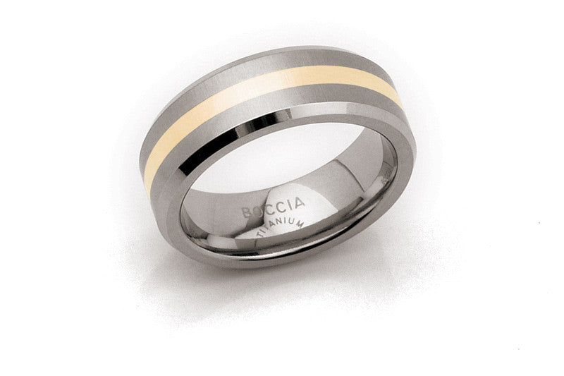 boccia-0106-01-titan-ring-7-mm-mit-14kt-goldlinie image 2
