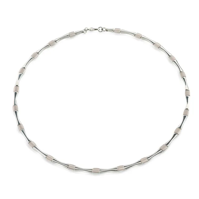 boccia-08045-01-titanium-halskette-bone-link-45-cm image 1