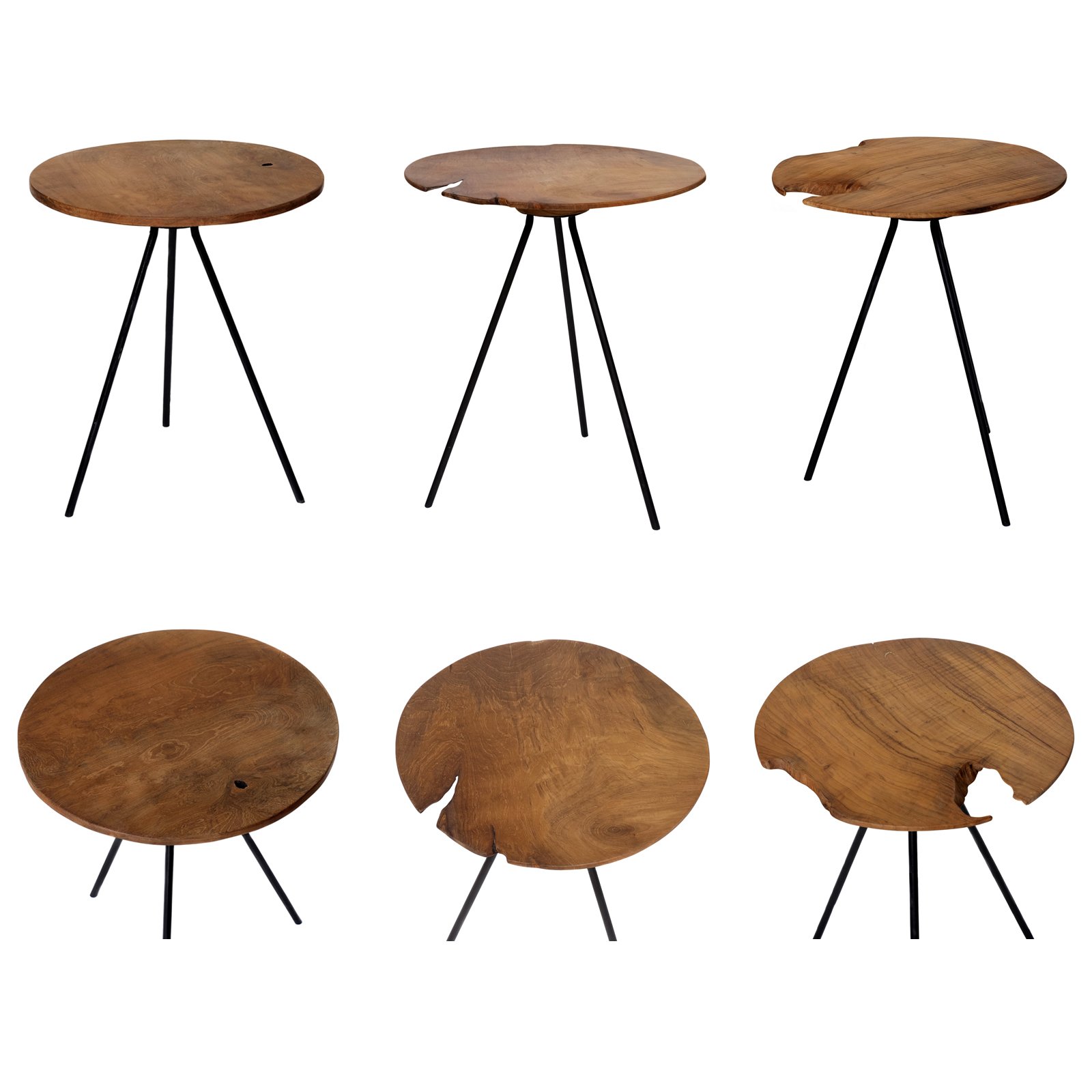 brillibrum-design-teakholz-beistelltisch-dreibein-dunkel-39-5-cm image 8