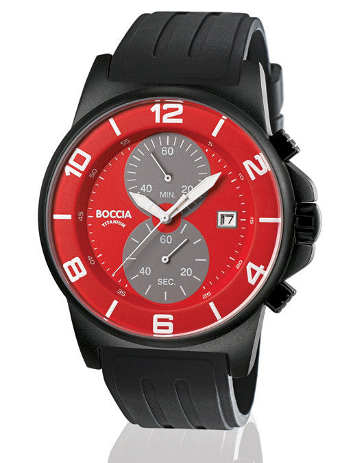 boccia-3777-17-id-herren-titan-chronograph-rot-45-mm image 3