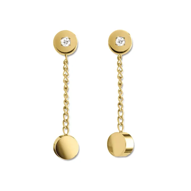 boccia-05084-04-titan-diamant-ohrringe-gold-0-01-ct image 1
