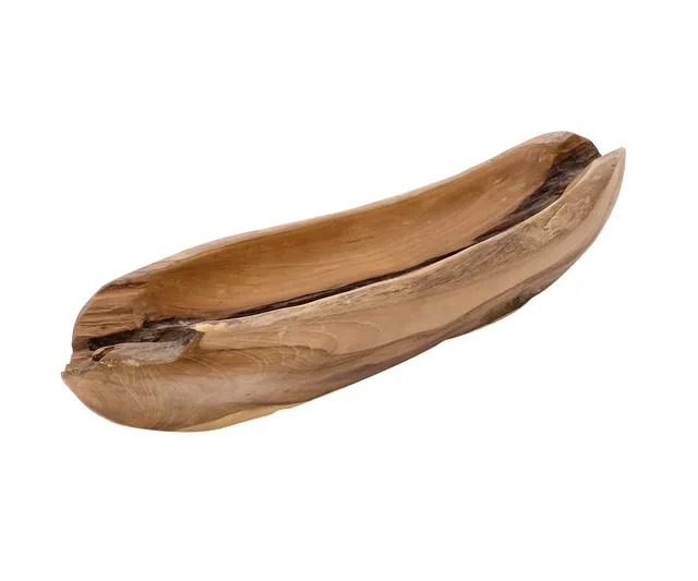 brillibrum-dekoschale-teakholz-50-55-cm-holzschale-natur-unbehandelt image 1