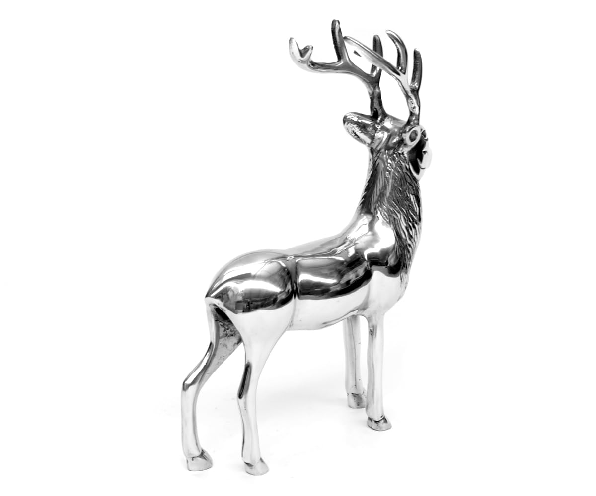 brillibrum-dekofigur-hirsch-stehend-metall-silber-21-5-cm-variante-4 image 7