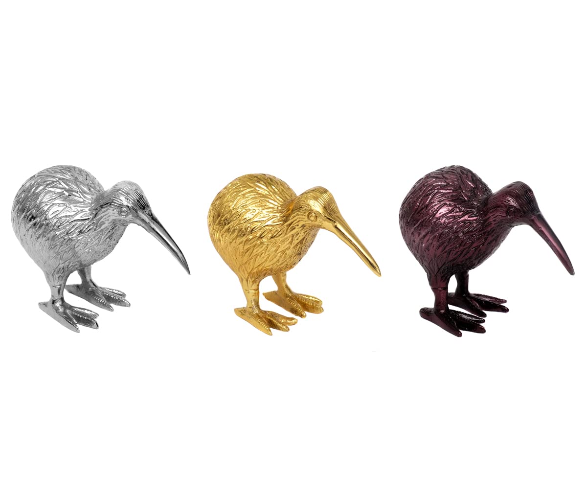 brillibrum-kiwi-vogel-dekofigur-metall-silber-9x9x12-cm-gl-cksbringer image 5