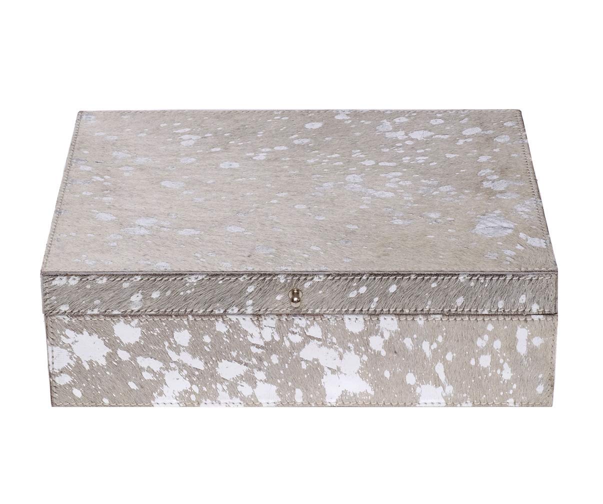 brillibrum-schmuck-organizer-leder-beige-kuhfell-schmuckkasten image 2