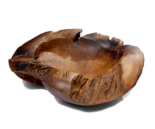 brillibrum-teakholz-schale-rund-50-cm-massive-snackschale-natur image 7