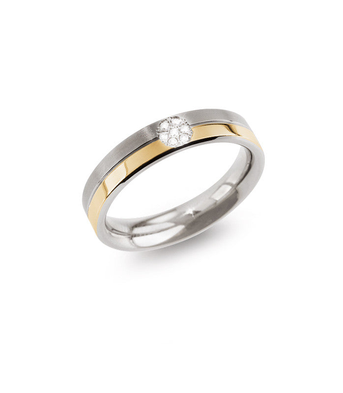 boccia-0129-06-titanium-ring-goldplattiert-diamanten-4-5-mm image 2