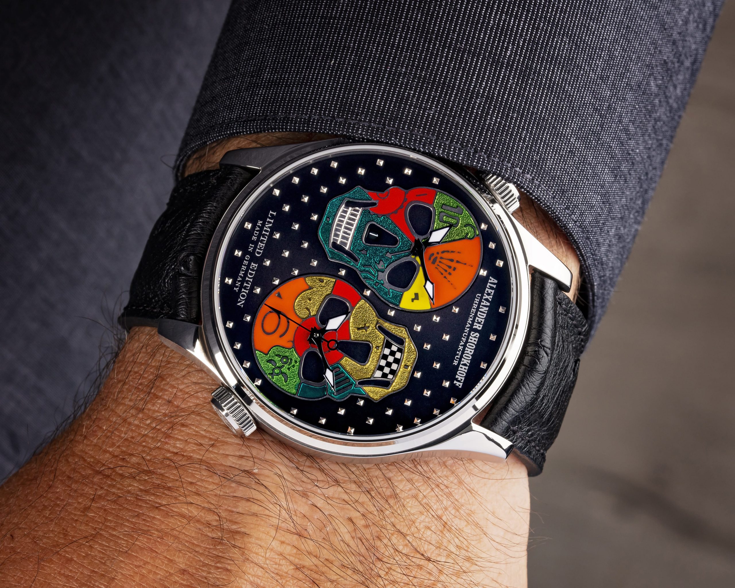 alexander-shorokhoff-los-craneos-2-totenkopf-uhr image 4