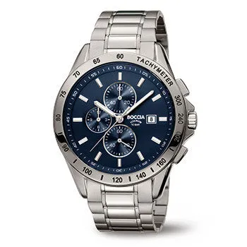boccia-3751-01-titanium-herren-chronograph-blau-43-mm image 1