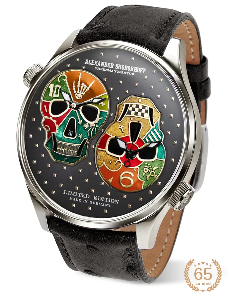 alexander-shorokhoff-los-craneos-2-totenkopf-uhr image 1