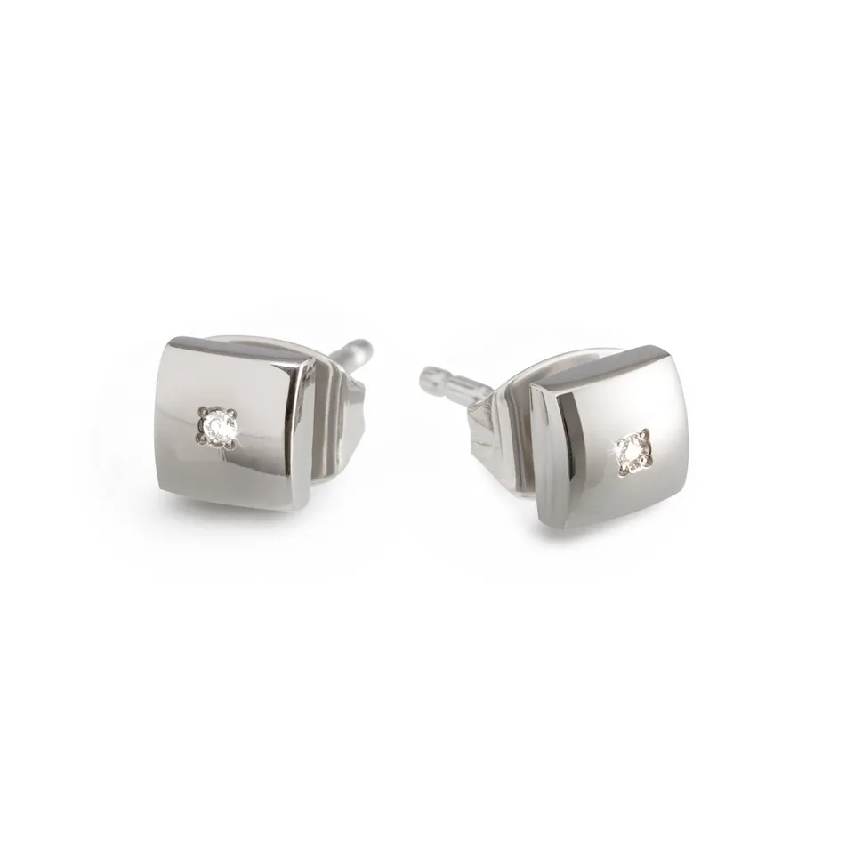 boccia-05050-02-titan-ohrstecker-quadratisch-5-mm-mit-diamant image 1
