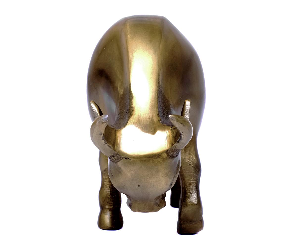 brillibrum-stier-figur-messing-antik-metall-deko-statue-17-x-9-x-27-cm image 2
