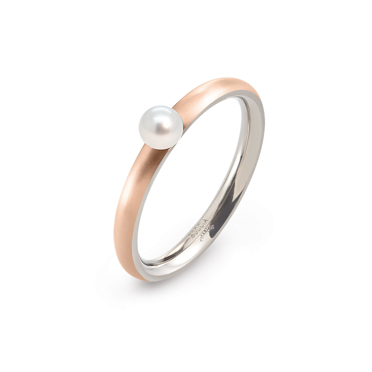 boccia-0145-03-titanium-ring-ros-gold-mit-perle-2-5mm image 3