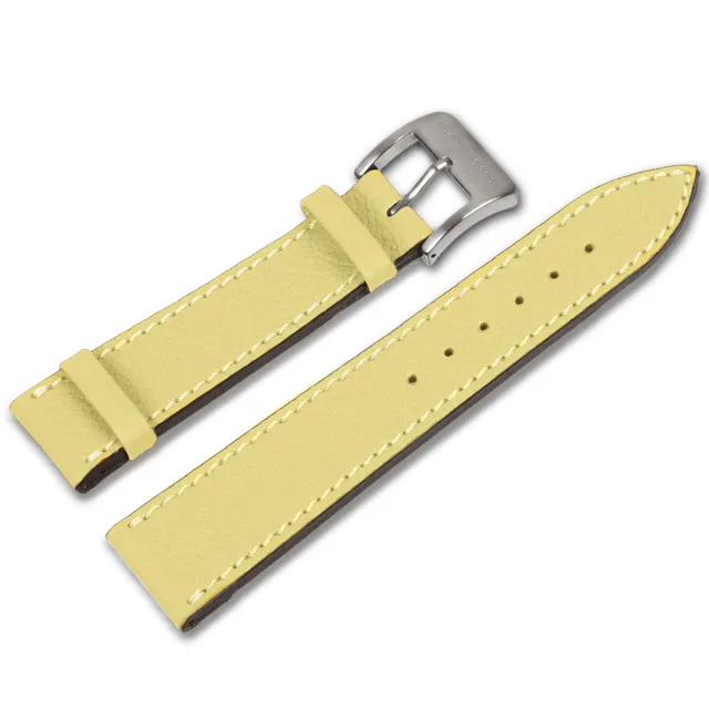 alexander-shorokhoff-lederband-gelb-20-22mm-kalbsleder image 1