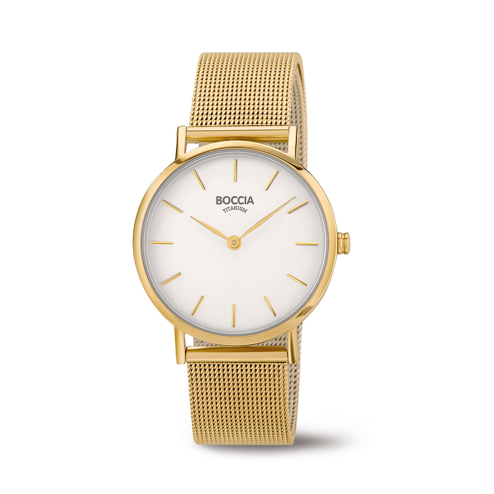 boccia-titanium-3281-06-damen-titanuhr-wei-gold-mesh-32-mm image 2