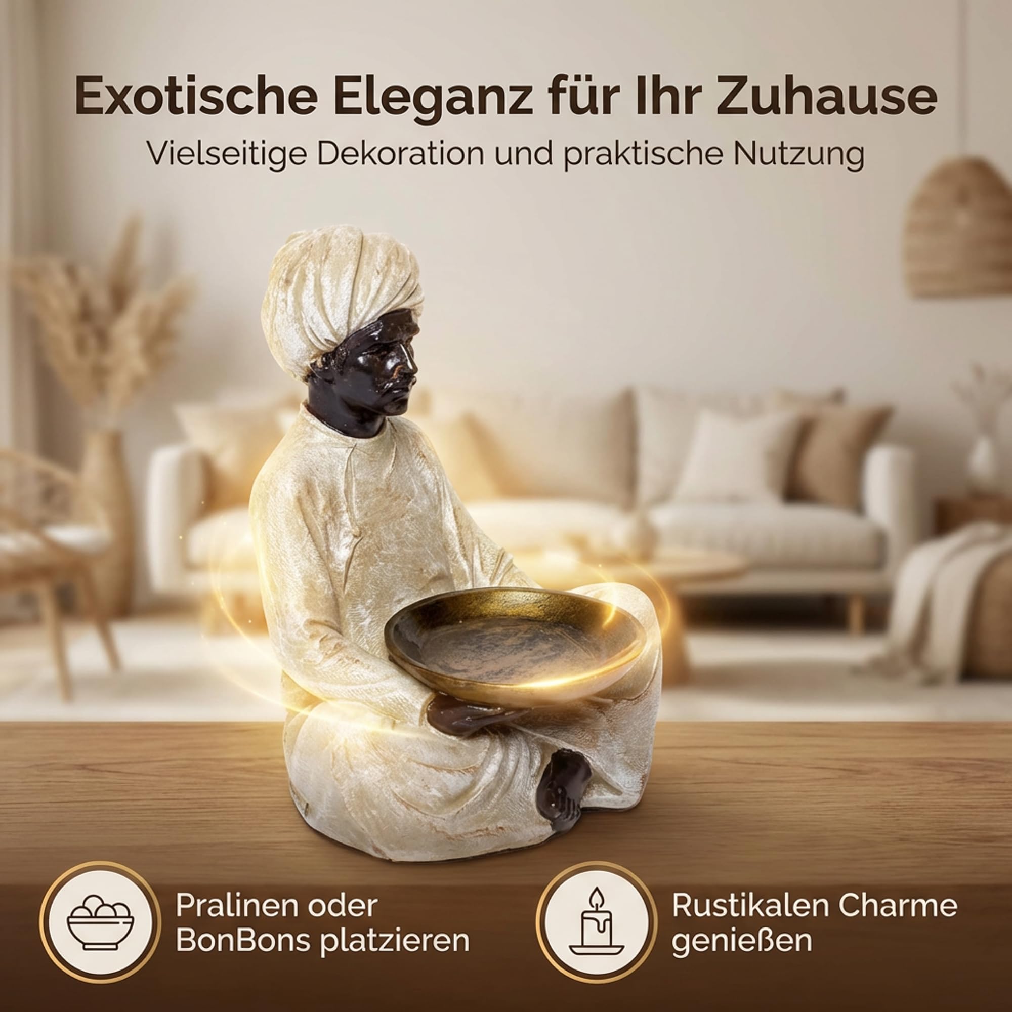 brillibrum-dekofigur-mann-mit-schale-polyresin-20-x-16-x-13-cm image 2