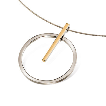 boccia-titanium-07023-02-anh-nger-offener-kreis-gold image 1