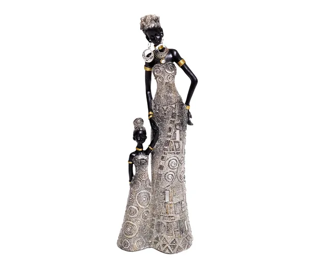 brillibrum-design-afrikanerin-mutter-mit-kind-dekofigur-30-5-cm-polyresin image 1
