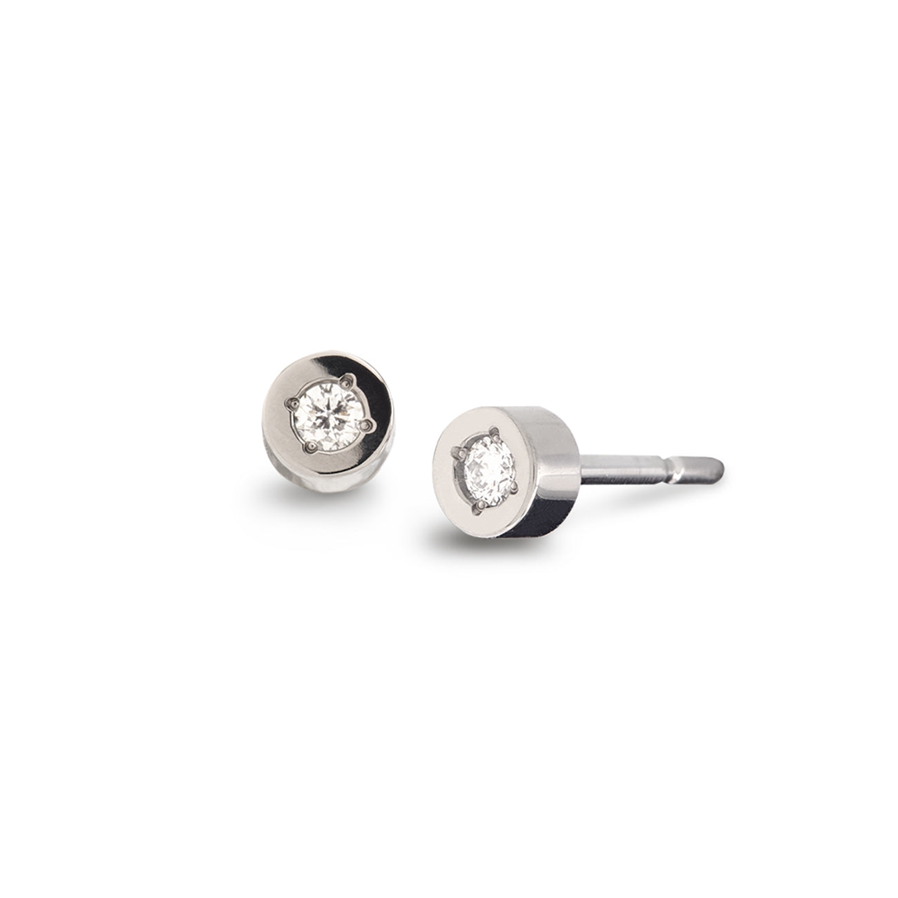 boccia-05083-03-titan-ohrstecker-poliert-mit-diamanten-4mm-0-06ct image 1