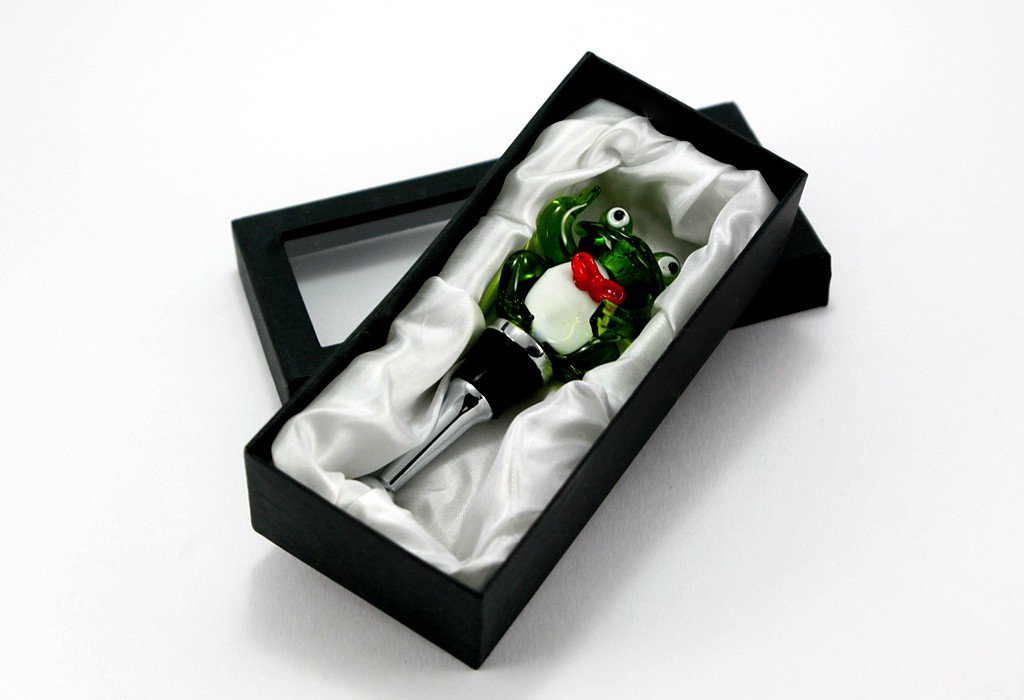 brillibrum-flaschenverschluss-frosch-murano-glas-glaskorken-12-5-cm image 5
