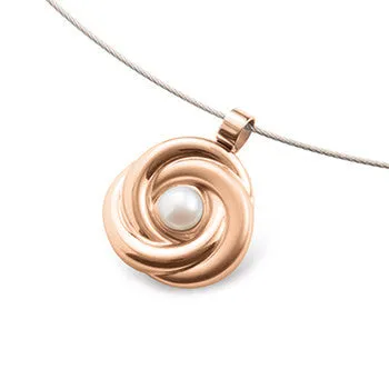 boccia-0788-03-titanium-anh-nger-ros-gold-mit-perle image 1