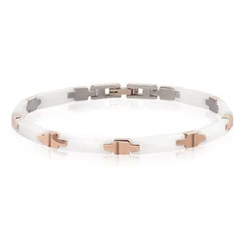 boccia-0392-03-titanium-armband-keramik-ros-gold-8-mm image 1