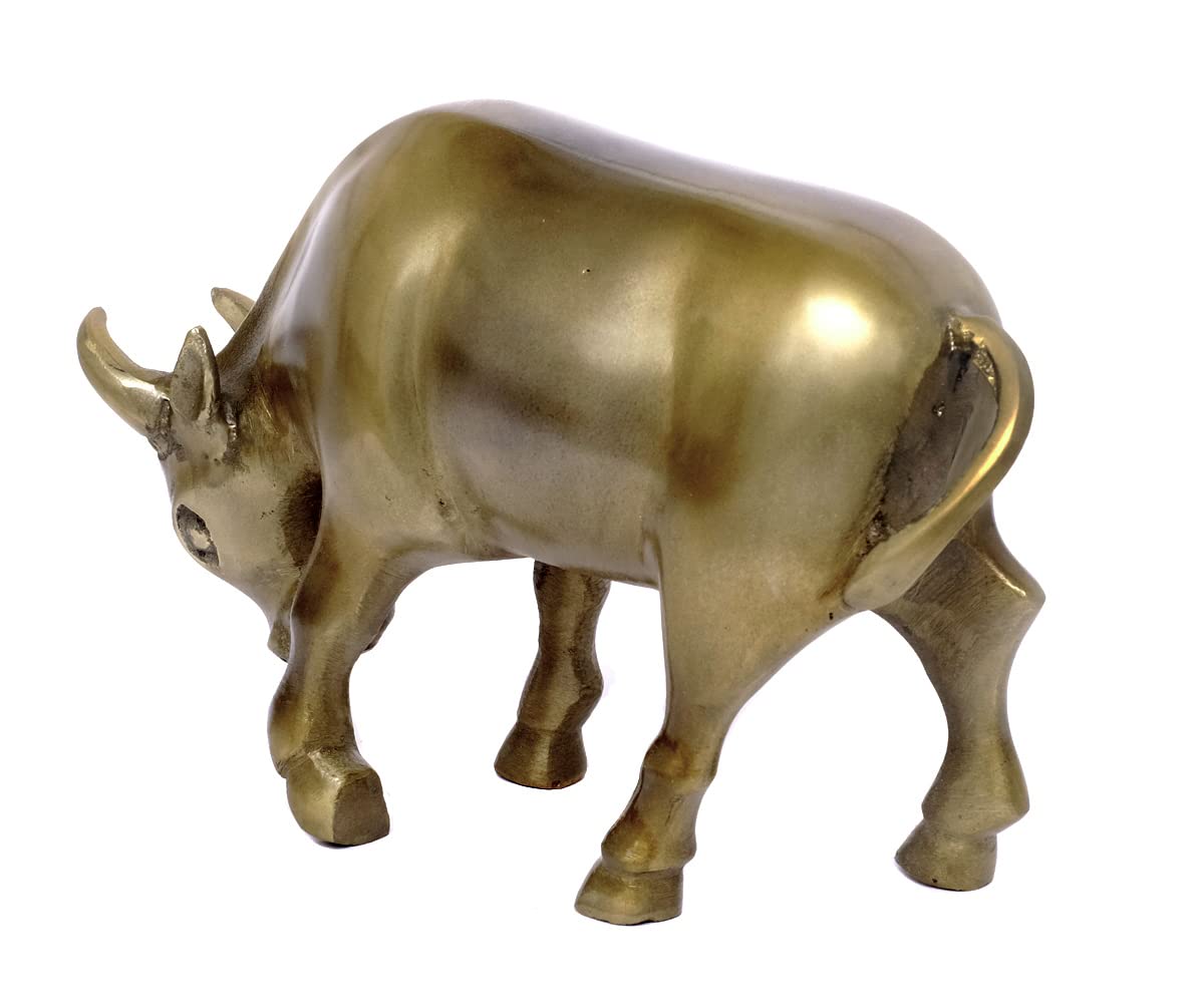 brillibrum-stier-figur-messing-antik-metall-deko-statue-17-x-9-x-27-cm image 5